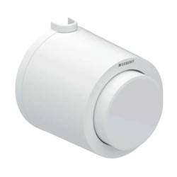 GEBERIT - Oddálené ovládání splachování typ 01, pro nádržku pod omítku 8 cm, alpská bílá (116.047.11.1)