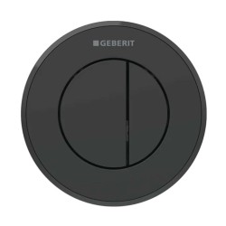 GEBERIT - Oddálené ovládání splachování typ 10, 2-činné, easy to clean, matná černá (116.055.16.1)