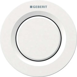 GEBERIT - Oddálené ovládání typ 01, pneumatické, pro 1 množství splachování, alpská bílá (116.040.11.1)