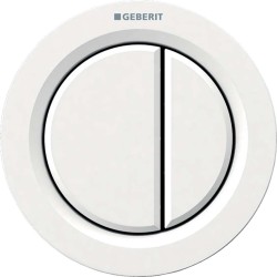 GEBERIT - Oddálené ovládání typ 01, pneumatické, pro 2 množství splachování, alpská bílá (116.050.11.1)