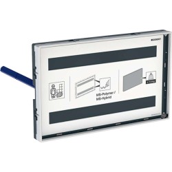 GEBERIT - Omega krycí deska, zalícovaná, s pohledovým rámečkem (115.088.00.1)