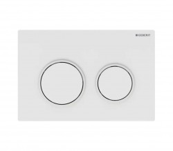 GEBERIT - Omega20 Ovládání splachování, bílá (115.085.11.1)