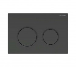 GEBERIT - Omega20 Ovládání splachování, černá (115.085.DW.1)