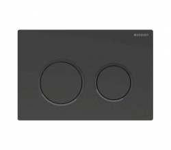 GEBERIT - Omega20 Ovládání splachování, matná černá (115.085.16.1)