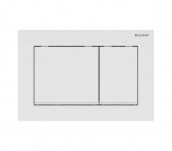 GEBERIT - Omega30 Ovládání splachování, bílá (115.080.11.1)