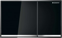 GEBERIT - Omega60 Ovládací tlačítko splachování, černá (115.081.SJ.1)