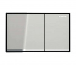 GEBERIT - Omega60 Ovládací tlačítko splachování, chrom/pískově šedá (115.081.JL.1)