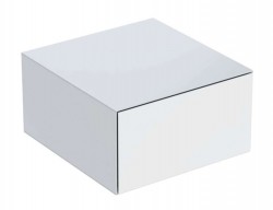 GEBERIT - ONE Boční skříňka, 45x25x47 cm, 1 zásuvka, lesklá bílá (505.078.00.1)