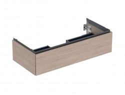 GEBERIT - ONE Umyvadlová skříňka 104x27x47 cm, 1 zásuvka, dub (505.074.00.5)