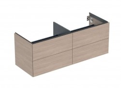 GEBERIT - ONE Umyvadlová skříňka, 133x50x47 cm, 4 zásuvky, dub (505.266.00.5)