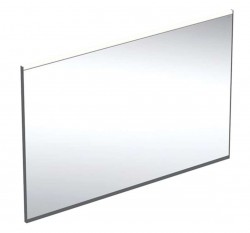 GEBERIT - Option Zrcadlo s LED osvětlením a vyhříváním, 105x70 cm, matná černá (502.784.14.1)