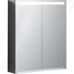 GEBERIT - Option Zrcadlová skříňka s osvětlením, 600x700x150 mm (500.582.00.1)