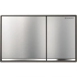 Geberit ovládací tlačítko OMEGA60 kovová chrom kartáčovaný pro modul WC 82 a 98 cm (115.081.GH.1)
