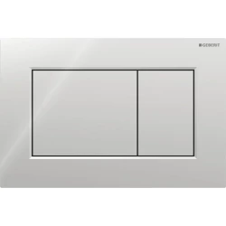 Geberit ovládací tlačítko SIGMA01 SQUARE chrom lesk HRANATÉ plast (115.660.21.1)