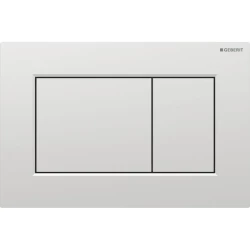 Geberit ovládací tlačítko SIGMA01 SQUARE chrom matné HRANATÉ plast  (115.660.JQ.1)
