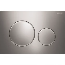 Geberit ovládací tlačítko SIGMA20 chromlesk./chrommat./chromlesk, plastová     nový model (115.882.KH.1)