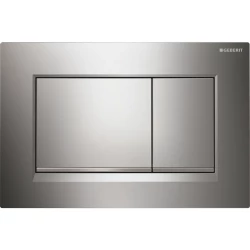 Geberit ovládací tlačítko SIGMA20 hranaté chromlesk/chrommat/chromlesk, plastová (115.883.KH.1)