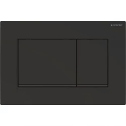 Geberit ovládací tlačítko SIGMA30 černá mat/ černá lesk plastová (115.883.16.1)