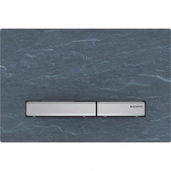 Geberit ovládací tlačítko SIGMA50 břidlice Mustang, kov-břidlice (115.788.JM.2)