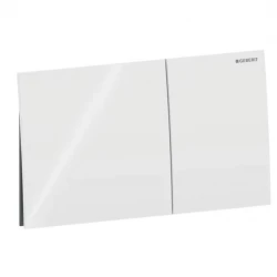 Geberit ovládací tlačítko SIGMA70 bílé sklo, tlačítko  115.622.SI.1 (115.622.SI.1)