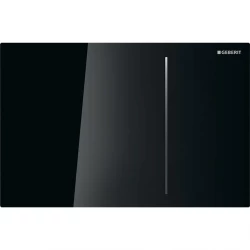 Geberit ovládací tlačítko SIGMA70 černé sklo, tlačítko  115.622.SJ.1 (115.622.SJ.1)