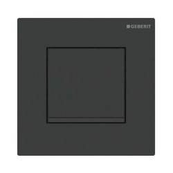 GEBERIT - Ovládání splachování pisoáru, easy to clean, matná černá (116.017.16.1)