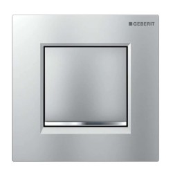 GEBERIT - Ovládání splachování pisoáru, easy to clean, matný chrom (116.017.JQ.1)