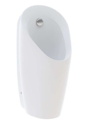 GEBERIT - Pisoár Preda s integrovaným ovládáním, napájení z baterie, bílá (116.073.00.1)