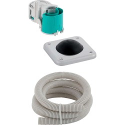 GEBERIT - Pneumatické nožní ovládání splachování, nerez ocel (115.939.00.1)