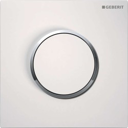 GEBERIT - Pneumatické ovládání splachování pisoáru typ 10, bílá/chrom (116.015.KJ.1)