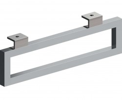 GEBERIT - Preciosa II Držák na ručník, délka 395 mm, chrom (500740000)