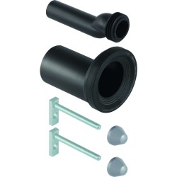GEBERIT - Připojovací souprava pro WC, excentrická, s připevňovacím materiálem (405.116.00.1)