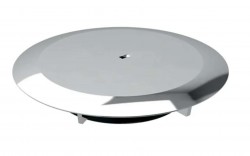 GEBERIT - Příslušenství Kryt odpadního ventilu d 90 mm, ke sprchové odpadní soupravě, matná černá (150.265.14.1)