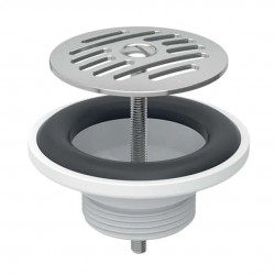 GEBERIT - Příslušenství Odpadní ventil s volným odtokem, nerez (152.005.00.1)