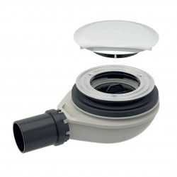 GEBERIT - Příslušenství Odtoková souprava, s krytem odpadního ventilu, lesklý chrom (150.583.21.1)