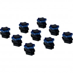 GEBERIT - Příslušenství Souprava nožiček 9 ks, výška 6-12 cm, pro délku vaničky až 1400 mm (554.952.00.1)