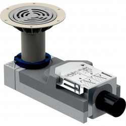 GEBERIT - Příslušenství Sprchová podlahová vpusť, pro výšku mazaniny u vpusti 11-22 cm (154.055.00.1)