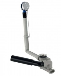 GEBERIT - Příslušenství Vanová odtoková a přepadová souprava, délka 260 mm, chrom (150.017.00.6)