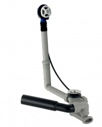 GEBERIT - Příslušenství Vanová odtoková a přepadová souprava, délka 260 mm, chrom (150.501.00.6)