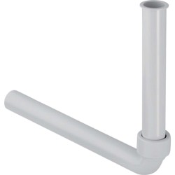 GEBERIT - Prodloužení připojení umyvadla, d 32 mm, alpská bílá (240.649.11.1)