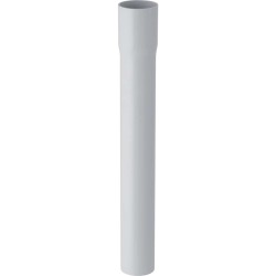 GEBERIT - Prodloužení připojovací soupravy, rovné 500 mm, s hrdlem, alpská bílá (118.133.11.1)