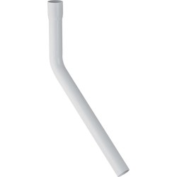GEBERIT - Prodloužení připojovací soupravy, úhel 45, 115x300 mm, s hrdlem (119.061.11.1)