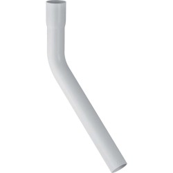GEBERIT - Prodloužení připojovací soupravy, úhel 45, 300x100 mm, s hrdlem (118.020.11.1)