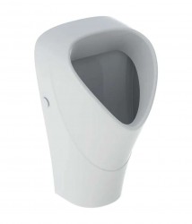 GEBERIT - Selnova Pisoár Trigonal, přívod zezadu, bílá (501.666.00.1)