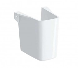 GEBERIT - Selnova Square Polosloup k umývátku, bílá (501.477.00.7)