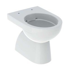 GEBERIT - Selnova Stojící WC, spodní odpad, Rimfree, bílá (500.399.01.7)