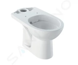 GEBERIT - Selnova WC kombi mísa, zadní odpad, Rimfree, bílá (500.283.01.5)