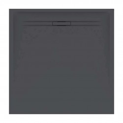 GEBERIT - Sestra Sprchová vanička 80x80 cm, grafit (550.292.00.2)