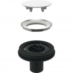 GEBERIT - Setaplano Odtoková souprava pro sprchové vaničky, bez sifonu, instalace přes podlahu (154.032.00.1)