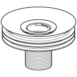 GEBERIT - Sifonový adaptér pro bezvodé pisoáry,  průměr 125 mm (116.062.00.1)